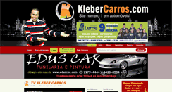 Desktop Screenshot of klebercarros.com